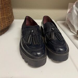 Sarto dark blue Tassel Loafers